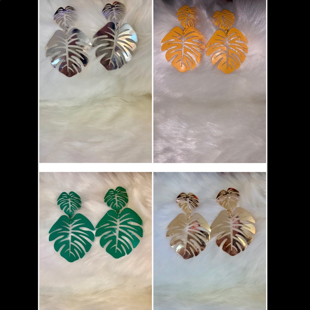 Mixed 2 for $15 Fashion Gorgeous Leaf Earrings